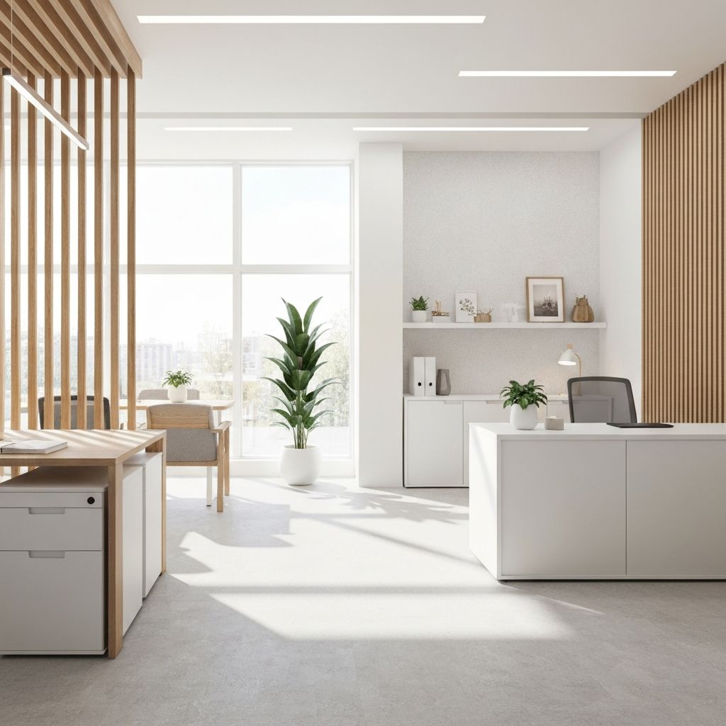 Ruang kerja minimalis